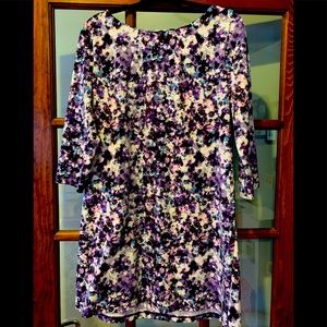 Fun vibrant multi colored dress